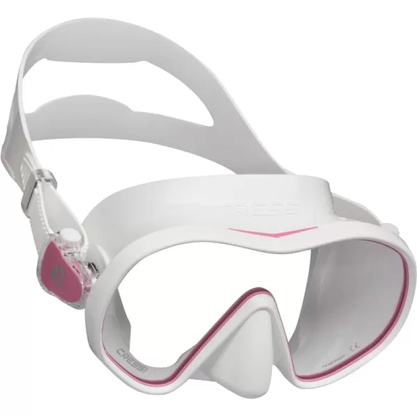 Cressi Single Lens Frameless Scuba Mask for Good Visibility - F-Dual: Designed in Italy