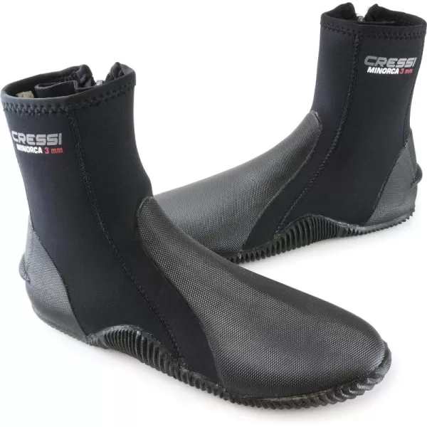 Neoprene Adult Anti-Slip Sole Boots - for Water Sports: Scuba Diving, Snorkeling, Diving, Rafting, Windsurfing