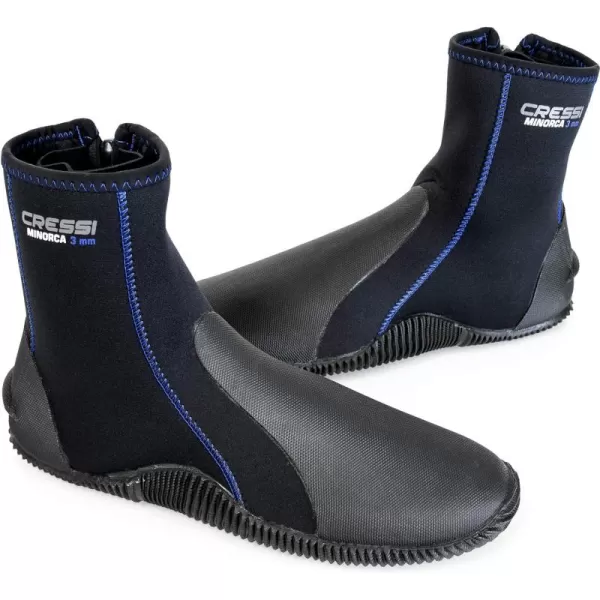 Neoprene Adult Anti-Slip Sole Boots - for Water Sports: Scuba Diving, Snorkeling, Diving, Rafting, Windsurfing