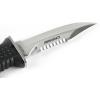 imageCressi Skorpion Tempered Stainless Steel Blade Knife ideal for Diving and Spearfishing  Pointed ampamp Blunt TipGray