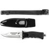 imageCressi Skorpion Tempered Stainless Steel Blade Knife ideal for Diving and Spearfishing  Pointed ampamp Blunt TipGray