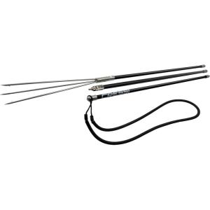 imageCressi Pole Spear for Spearfishing  Fiberglass Made Light ampamp Strong  FG Designed in Italy3Piece