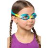 imageCressi Colorful Kids Swim Goggles for Boys and Girls 48 Years Old  Dolphin 20 Starfish and Seahorse Designed in ItalyAzureYellow