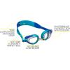 imageCressi Colorful Kids Swim Goggles for Boys and Girls 48 Years Old  Dolphin 20 Starfish and Seahorse Designed in ItalyBlueAzure