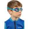 imageCressi Colorful Kids Swim Goggles for Boys and Girls 48 Years Old  Dolphin 20 Starfish and Seahorse Designed in ItalyBlueAzure