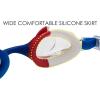 imageCressi Colorful Kids Swim Goggles for Boys and Girls 48 Years Old  Dolphin 20 Starfish and Seahorse Designed in ItalyBlueWhiteRed