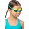 imageCressi Colorful Kids Swim Goggles for Boys and Girls 48 Years Old  Dolphin 20 Starfish and Seahorse Designed in ItalyGreenAzureAzure