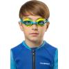 imageCressi Colorful Kids Swim Goggles for Boys and Girls 48 Years Old  Dolphin 20 Starfish and Seahorse Designed in ItalyGreenAzureAzure