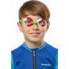 imageCressi Colorful Kids Swim Goggles for Boys and Girls 48 Years Old  Dolphin 20 Starfish and Seahorse Designed in ItalyGreenWhiteRed