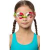 imageCressi Colorful Kids Swim Goggles for Boys and Girls 48 Years Old  Dolphin 20 Starfish and Seahorse Designed in ItalyGreenWhiteRed