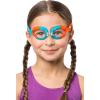 imageCressi Colorful Kids Swim Goggles for Boys and Girls 48 Years Old  Dolphin 20 Starfish and Seahorse Designed in ItalyRedAzure