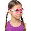 imageCressi Colorful Kids Swim Goggles for Boys and Girls 48 Years Old  Dolphin 20 Starfish and Seahorse Designed in ItalyWhitePink
