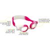 imageCressi Colorful Kids Swim Goggles for Boys and Girls 48 Years Old  Dolphin 20 Starfish and Seahorse Designed in ItalyWhitePink