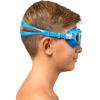 imageCressi Comfortable Swim Mask for Young aged from 7 to 15 ideal for pool and outdoor  Mini Cobra made in ItalyAzureLime