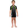 imageCressi Kids Short Sleeve Swimsuit in Neoprene 15mm for Boys and Girls aged 2 to 10 year  Kids Swimsuit designed in ItalyBlackLime