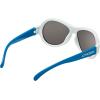 imageCressi Scooby Kids Cool Sporty Sunglasses AntiUV Polarized Lenses from 0 to 2 Years Designed in ItalyWhiteBlue  Blue Mirrored Lenses