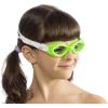 imageCressi Silicone Swim Goggles for Kids age 3 4 5 6 7  CRAB made in Italy by quality since 1946LimeWhite