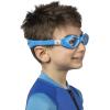 imageCressi Silicone Swim Goggles for Kids age 3 4 5 6 7  CRAB made in Italy by quality since 1946Matte Blue