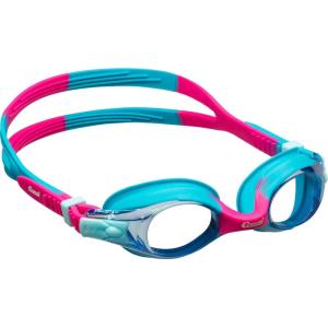 imageCressi Colorful Kids Swim Goggles for Boys and Girls 48 Years Old  Dolphin 20 Starfish and Seahorse Designed in ItalyAzurePink