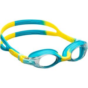 imageCressi Colorful Kids Swim Goggles for Boys and Girls 48 Years Old  Dolphin 20 Starfish and Seahorse Designed in ItalyAzureYellow