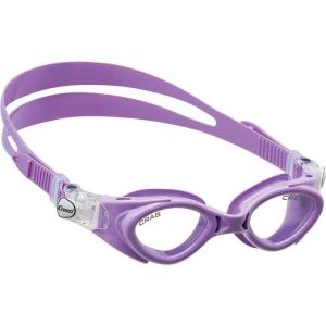 imageCressi Silicone Swim Goggles for Kids age 3 4 5 6 7  CRAB made in Italy by quality since 1946Lilac