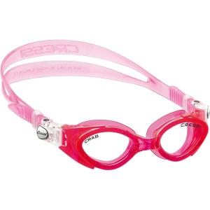 imageCressi Silicone Swim Goggles for Kids age 3 4 5 6 7  CRAB made in Italy by quality since 1946Pink
