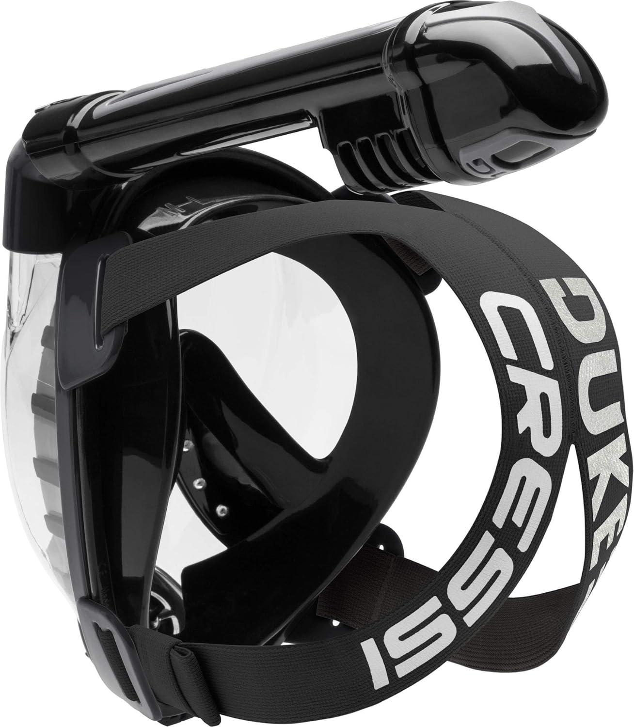 Cressi Bali Full Face Snorkel Mask - Anti-Fog, Dry Snorkel, Wide View Design