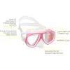 imageCRESSI Cressi Rocks Kids SetPinkWhite