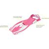 imageCRESSI Cressi Rocks Kids SetPinkWhite