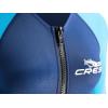 imageCressi 2 mm FrontZip Neoprene Wetsuit for Snorkeling Swimming and Watersports  Wahoo Lady Designed in Italy by CressiAzure  Blue