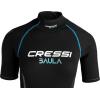 imageCressi 25 mm Neoprene Wetsuit for Scuba Diving and Snorkeling in Temperate Waters  Baula Lady Designed in ItalyBlackTurquoise