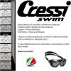 imageCressi Adult Comfortable Swim Mask Ideal for The Pool and for The sea  Cobra Made in ItalyBlackBlack