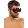 imageCressi Adult Comfortable Swim Mask Ideal for The Pool and for The sea  Cobra Made in ItalyBlackRed