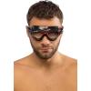 imageCressi Adult Comfortable Swim Mask Ideal for The Pool and for The sea  Cobra Made in ItalyBlackRed