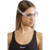 imageCressi Adult Comfortable Swim Mask Ideal for The Pool and for The sea  Cobra Made in ItalyClearPink