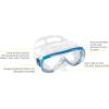 imageCressi Adult Light Weight Premium Travel Snorkel Set  Mask ampamp Fins Made in Italy  Palau Set by Cressi Quality Since 1946Blue
