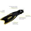 imageCressi Adult Light Weight Premium Travel Snorkel Set  Mask ampamp Fins Made in Italy  Palau Set by Cressi Quality Since 1946Yellow
