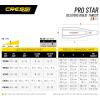 imageCressi Adult Reactive Full Foot Pocket Scuba Diving Fins  Pro Star Made in ItalyYellow