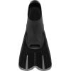 imageCressi Adult Short Light Swim Fins with SelfAdjustable Comfortable Full Foot Pocket  Perfect for Traveling  Agua Short Made in ItalyBlackSilver