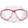 imageCressi Adult Small Inner Volume Silicone Mask for Scuba Snorkeling  Perla Made in Italy by CressiClearPink 20