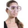 imageCressi Adult Small Inner Volume Silicone Mask for Scuba Snorkeling  Perla Made in Italy by CressiClearPink 20