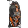 imageCressi Adult Snorkel Set Mask Dry Snorkel Adjustable Fins  Light for Travel  Ocean Set Designed in ItalyBlackOrange