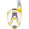 imageCressi Adult Snorkeling Full Face Mask  Wide Clear View AntiFog System  Easy Breathing Safety First  New 2019  Duke Dry Designed in Italy Quality Since 1946ClearYellow