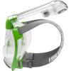 imageCressi Adult Snorkeling Full Face Mask  Wide Clear View AntiFog System  Easy Breathing Safety First  New 2019  Duke Dry Designed in Italy Quality Since 1946ClearLime