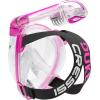 imageCressi Adult Snorkeling Full Face Mask  Wide Clear View AntiFog System  Easy Breathing Safety First  New 2019  Duke Dry Designed in Italy Quality Since 1946ClearTranslucent Pink