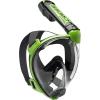 imageCressi Adult Snorkeling Full Face Mask  Wide Clear View AntiFog System  Easy Breathing Safety First  New 2019  Duke Dry Designed in Italy Quality Since 1946BlackLime
