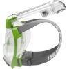 imageCressi Adult Snorkeling Full Face Mask  Wide Clear View AntiFog System  Easy Breathing Safety First  New 2019  Duke Dry Designed in Italy Quality Since 1946ClearLime