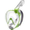 imageCressi Adult Snorkeling Full Face Mask  Wide Clear View AntiFog System  Easy Breathing Safety First  New 2019  Duke Dry Designed in Italy Quality Since 1946ClearLime