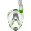 imageCressi Adult Snorkeling Full Face Mask  Wide Clear View AntiFog System  Easy Breathing Safety First  New 2019  Duke Dry Designed in Italy Quality Since 1946ClearLime