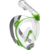 imageCressi Adult Snorkeling Full Face Mask  Wide Clear View AntiFog System  Easy Breathing Safety First  New 2019  Duke Dry Designed in Italy Quality Since 1946ClearLime